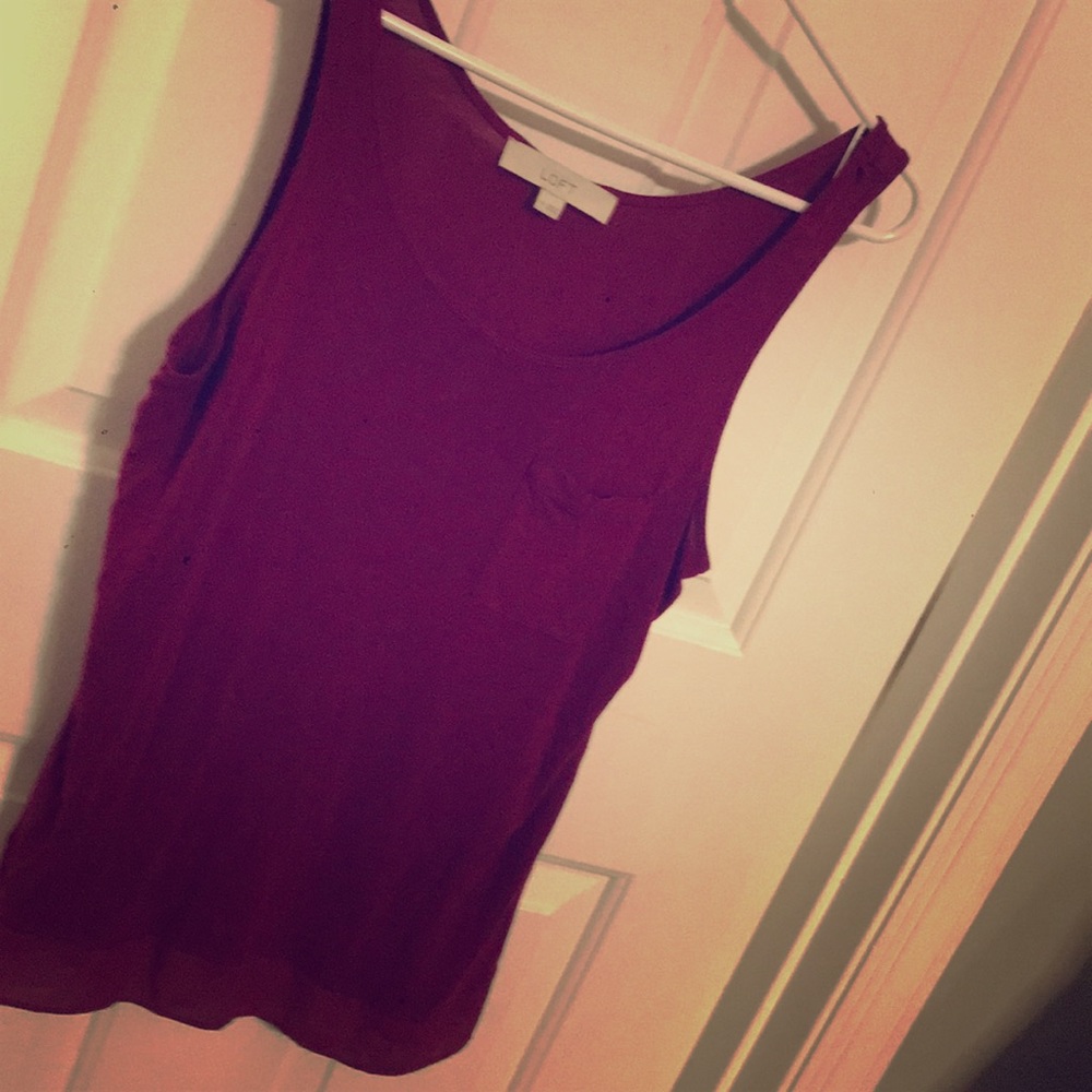 Loft tank top